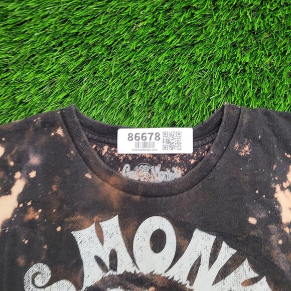 Gas Monkey Garage Shirt XL 24x28 Bleached Black - Picture 4 of 11